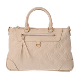 LOUIS VUITTON ルイヴィトン モノグラムアンプラント スカイライン 2WAY クリーム M29153 レディース レザー ハンドバッグ Aランク 中古 銀蔵