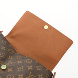 LOUIS VUITTON ルイヴィトン モノグラム ミニルーピング ブラウン M51147 レディース モノグラムキャンバス ワンショルダーバッグ Bランク 中古 銀蔵