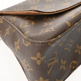 LOUIS VUITTON ルイヴィトン モノグラム ミニルーピング ブラウン M51147 レディース モノグラムキャンバス ワンショルダーバッグ Bランク 中古 銀蔵