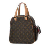 LOUIS VUITTON ルイヴィトン モノグラム エキサントシテ ブラウン M51161 レディース モノグラムキャンバス ハンドバッグ Bランク 中古 銀蔵