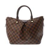 LOUIS VUITTON ルイヴィトン ダミエ シエナ MM ブラウン N41546 メンズ ダミエキャンバス ハンドバッグ Aランク 中古 銀蔵