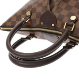 LOUIS VUITTON ルイヴィトン ダミエ シエナ MM ブラウン N41546 メンズ ダミエキャンバス ハンドバッグ Aランク 中古 銀蔵
