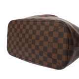 LOUIS VUITTON ルイヴィトン ダミエ シエナ MM ブラウン N41546 メンズ ダミエキャンバス ハンドバッグ Aランク 中古 銀蔵