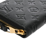 LOUIS VUITTON ルイヴィトン モノグラムアンプラント ジッピーウォレット ノワール M61864 レディース レザー 長財布 Aランク 中古 銀蔵