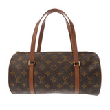LOUIS VUITTON ルイヴィトン モノグラム パピヨン GM ブラウン M51365 レディース モノグラムキャンバス ハンドバッグ Aランク 中古 銀蔵