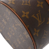 LOUIS VUITTON ルイヴィトン モノグラム パピヨン GM ブラウン M51365 レディース モノグラムキャンバス ハンドバッグ Aランク 中古 銀蔵