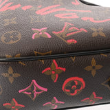 LOUIS VUITTON ルイヴィトン モノグラム サッククール フォーリンラブ レッド/ブラウン M45890 レディース モノグラムキャンバス ショルダーバッグ Aランク 中古 銀蔵