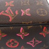 LOUIS VUITTON ルイヴィトン モノグラム サッククール フォーリンラブ レッド/ブラウン M45890 レディース モノグラムキャンバス ショルダーバッグ Aランク 中古 銀蔵