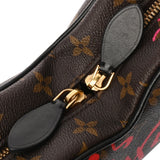 LOUIS VUITTON ルイヴィトン モノグラム サッククール フォーリンラブ レッド/ブラウン M45890 レディース モノグラムキャンバス ショルダーバッグ Aランク 中古 銀蔵