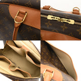 LOUIS VUITTON ルイヴィトン モノグラム ドーヴィル ブラウン M47270 レディース モノグラムキャンバス ハンドバッグ Bランク 中古 銀蔵