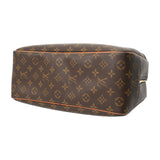 LOUIS VUITTON ルイヴィトン モノグラム ドーヴィル ブラウン M47270 レディース モノグラムキャンバス ハンドバッグ Bランク 中古 銀蔵