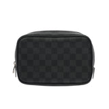 LOUIS VUITTON ルイヴィトン ダミエグラフィット トゥルース トワレット PM ブラック/グレー N47522 ユニセックス ダミエグラフィットキャンバス ポーチ Aランク 中古 銀蔵