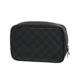 LOUIS VUITTON ルイヴィトン ダミエグラフィット トゥルース トワレット PM ブラック/グレー N47522 ユニセックス ダミエグラフィットキャンバス ポーチ Aランク 中古 銀蔵