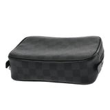 LOUIS VUITTON ルイヴィトン ダミエグラフィット トゥルース トワレット PM ブラック/グレー N47522 ユニセックス ダミエグラフィットキャンバス ポーチ Aランク 中古 銀蔵