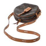 LOUIS VUITTON ルイヴィトン モノグラム ボワットシャポースープル MM ブラウン M45647 レディース モノグラムキャンバス ショルダーバッグ Bランク 中古 銀蔵
