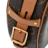 LOUIS VUITTON ルイヴィトン モノグラム ボワットシャポースープル MM ブラウン M45647 レディース モノグラムキャンバス ショルダーバッグ Bランク 中古 銀蔵