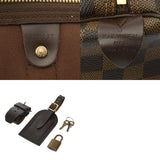 LOUIS VUITTON ルイヴィトン ダミエ キーポル 50 ブラウン N41427 ユニセックス ダミエキャンバス ボストンバッグ Bランク 中古 銀蔵