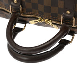 LOUIS VUITTON ルイヴィトン ダミエ キーポル 50 ブラウン N41427 ユニセックス ダミエキャンバス ボストンバッグ Bランク 中古 銀蔵