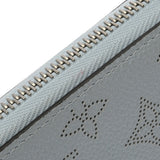 LOUIS VUITTON ルイヴィトン モノグラムマヒナ ジッピーウォレット ブルーオランプ M81643 レディース レザー 長財布 ABランク 中古 銀蔵