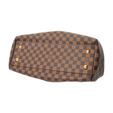 LOUIS VUITTON ルイヴィトン ダミエ トレヴィGM 2WAYバッグ ブラウン N51998 レディース ダミエキャンバス ハンドバッグ Aランク 中古 銀蔵
