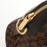 LOUIS VUITTON ルイヴィトン ダミエ トレヴィGM 2WAYバッグ ブラウン N51998 レディース ダミエキャンバス ハンドバッグ Aランク 中古 銀蔵