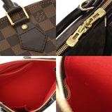 LOUIS VUITTON ルイヴィトン ダミエ アルマ ブラウン N51131 レディース ダミエキャンバス ハンドバッグ ABランク 中古 銀蔵