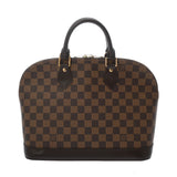 LOUIS VUITTON ルイヴィトン ダミエ アルマ ブラウン N51131 レディース ダミエキャンバス ハンドバッグ ABランク 中古 銀蔵