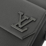 LOUIS VUITTON ルイヴィトン LVアエログラム パイロット スリングバッグ ブラック M23736 メンズ カウハイドレザー ショルダーバッグ Aランク 中古 銀蔵