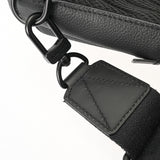 LOUIS VUITTON ルイヴィトン LVアエログラム パイロット スリングバッグ ブラック M23736 メンズ カウハイドレザー ショルダーバッグ Aランク 中古 銀蔵
