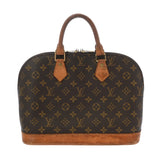 LOUIS VUITTON ルイヴィトン モノグラム アルマ 旧型 ブラウン M51130 レディース モノグラムキャンバス ハンドバッグ Bランク 中古 銀蔵