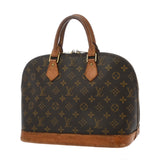 LOUIS VUITTON ルイヴィトン モノグラム アルマ 旧型 ブラウン M51130 レディース モノグラムキャンバス ハンドバッグ Bランク 中古 銀蔵