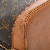 LOUIS VUITTON ルイヴィトン モノグラム アルマ 旧型 ブラウン M51130 レディース モノグラムキャンバス ハンドバッグ Bランク 中古 銀蔵