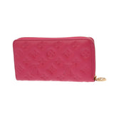 LOUIS VUITTON ルイヴィトン モノグラム ジッピーウォレット ブーゲンビリア M82737 レディース ラムレザー 長財布 Aランク 中古 銀蔵