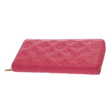 LOUIS VUITTON ルイヴィトン モノグラム ジッピーウォレット ブーゲンビリア M82737 レディース ラムレザー 長財布 Aランク 中古 銀蔵