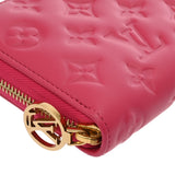 LOUIS VUITTON ルイヴィトン モノグラム ジッピーウォレット ブーゲンビリア M82737 レディース ラムレザー 長財布 Aランク 中古 銀蔵