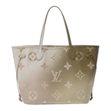 LOUIS VUITTON ルイヴィトン モノグラムグラデーション ネヴァーフル MM サンセットカーキ M59859 レディース モノグラムキャンバス トートバッグ ABランク 中古 銀蔵