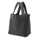 HERMES エルメス ピコタン ロック PM モノクローム ブラック Z刻印(2021年頃) レディース トリヨンクレマンス ハンドバッグ Aランク 中古 銀蔵