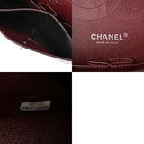 CHANEL シャネル マトラッセ チェーンショルダー 30cm Wフラップ ブラック A58600 レディース キャビアスキン ショルダーバッグ Aランク 中古 銀蔵
