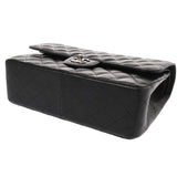 CHANEL シャネル マトラッセ チェーンショルダー 30cm Wフラップ ブラック A58600 レディース キャビアスキン ショルダーバッグ Aランク 中古 銀蔵