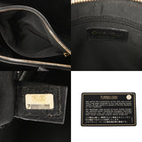 CHANEL シャネル チョコバー ブラック レディース ラムスキン ハンドバッグ Bランク 中古 銀蔵