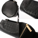 CHANEL シャネル チョコバー ブラック レディース ラムスキン ハンドバッグ Bランク 中古 銀蔵