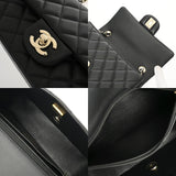 CHANEL シャネル マトラッセ ミニフラップバッグ 20 ブラック A69900 レディース ラムスキン ショルダーバッグ Aランク 中古 銀蔵
