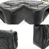 CHANEL シャネル マトラッセ ミニフラップバッグ 20 ブラック A69900 レディース ラムスキン ショルダーバッグ Aランク 中古 銀蔵