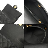 CHANEL シャネル マトラッセ ミニフラップバッグ ブラック AS3757 レディース キャビアスキン ショルダーバッグ Aランク 中古 銀蔵