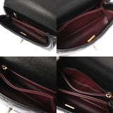CHANEL シャネル マトラッセ ミニフラップバッグ XXS 2WAY ブラック AS2215 レディース キャビアスキン ハンドバッグ Aランク 中古 銀蔵
