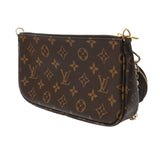 LOUIS VUITTON ルイヴィトン モノグラム ミュルティ ポシェットアクセソワール ローズクレール M44840 レディース モノグラムキャンバス ショルダーバッグ Aランク 中古 銀蔵