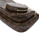 LOUIS VUITTON ルイヴィトン モノグラム ミュルティ ポシェットアクセソワール ローズクレール M44840 レディース モノグラムキャンバス ショルダーバッグ Aランク 中古 銀蔵