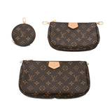 LOUIS VUITTON ルイヴィトン モノグラム ミュルティ ポシェットアクセソワール ローズクレール M44840 レディース モノグラムキャンバス ショルダーバッグ Aランク 中古 銀蔵