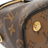 LOUIS VUITTON ルイヴィトン モノグラムリバース ヴァニティ NV PM ブラウン M45165 レディース モノグラムキャンバス バニティバッグ ABランク 中古 銀蔵