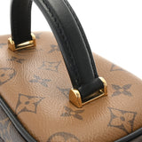 LOUIS VUITTON ルイヴィトン モノグラムリバース ヴァニティ NV PM ブラウン M45165 レディース モノグラムキャンバス バニティバッグ ABランク 中古 銀蔵